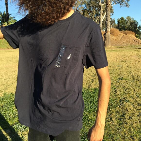Nautica Men's Navy T-shirt - Picture 1 of 4